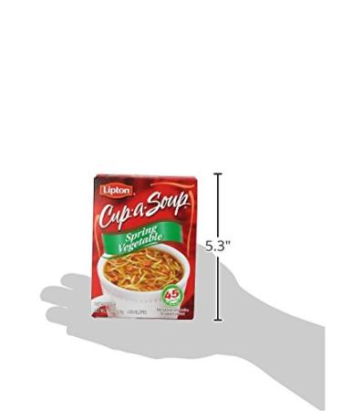 Lipton Instant Soup Mix Spring Vegetable 1.9 oz Pack of 12 - Delicious and Convenient Soup Mix - Buy Online on GoSupps.com