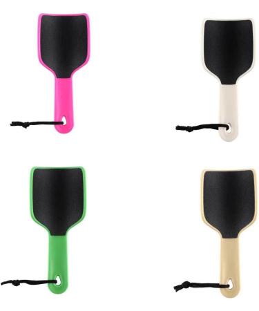 Dajidafu Foot File U Shaped Curved Callus Remover Groove Design Colossal Feet Scrubber Exfoliates Dead Body Home Beauty Rose Red - Buy Online on GoSupps.com