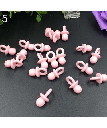 Porceosy Pacifier Decoration High Strength Tear-Resistant Pacifier Decoration Mini Exquisite Cream-Pink