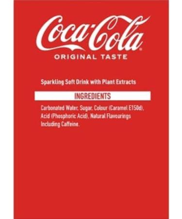 Coca-Cola Original Taste | Sparkling Soft Drink | Great Coke Taste | 330ml Cans | (Pack of 24) - Buy Online on GoSupps.com