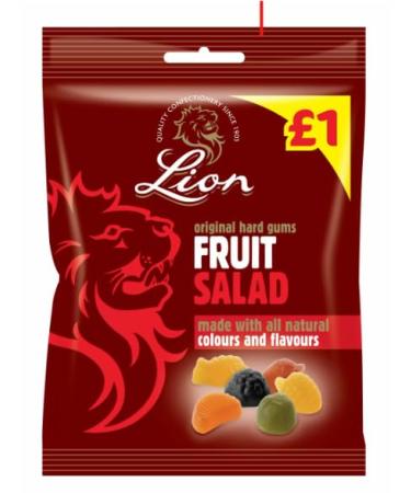 Ellies Jellies Lion Fruit Salad Bags 150g 1 PMP x1
