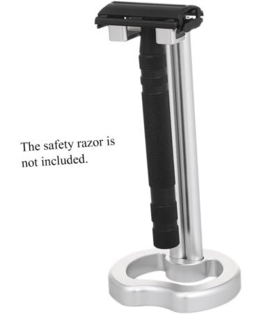 Minkissy 3-in-1 Razor & Brush Holder | Men's Shaving Stand for Safety Razors | Durable Rust-Resistant Steel - Buy Online on GoSupps.com