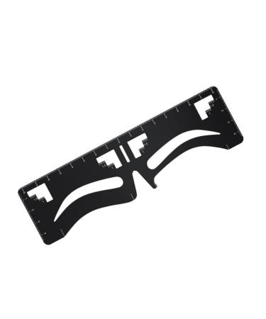 Eyebrow Design Eyebrow Card Metal Stencils Drawing Tool Eyebrow Ruler Balance Positioning Ruler