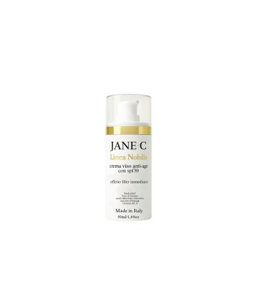 JANEC JANE C Nobilis Antiage Face Cream with SPF30 Immediate Filling Effect with Backuchiol Blueberry Extract and Cherry Oil Snail Slime Cross-Linked Hyaluronic Acid Vitamin B3 Kbeauty