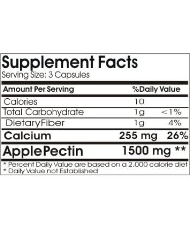 Naturetition Apple Pectin 1500mg - 180 Capsules | Pure & Additive-Free - Buy Online on GoSupps.com