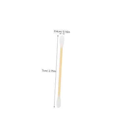 10 Organic Cotton Swabs - Double Headed Ear Cleaning Buds & Beauty Accessories - Home Supplies - Buy Online on GoSupps.com