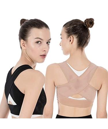 Women Back Brace Support Belt pedic Back Posture Corrector Brace Posture Shoulder Corrector Back Straightener Health Care (Beige XL) Better life Flesh Color S - Buy Online on GoSupps.com