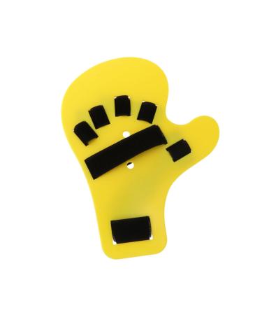 NOLITOY 1pc Left Hand Splint Finger Splint Support Palm Splint Carpal Tunnel Hand Splint Finger Board Hand Support Orthotics Splint Board Hand Splints for Fixed Plate Yellow Size 1