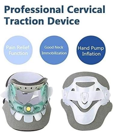SSDDDLZEQ Adjustable Cervical Traction Device | Neck Support Bandage for Pain Relief & Recovery Tools | International Shipping - Buy Online on GoSupps.com