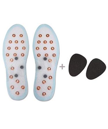 JoseonGotElephant Anti-Stench Deodorization Acupressure Massage Copper Magnetic Shoes Insole