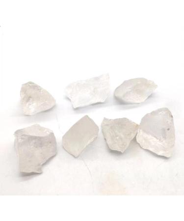 Natural Crystals and Stones 3pc Natrual Clear Quartz Crystal Raw Rock Polishing Stone for Reiki for Decoration kaixun - Buy Online on GoSupps.com