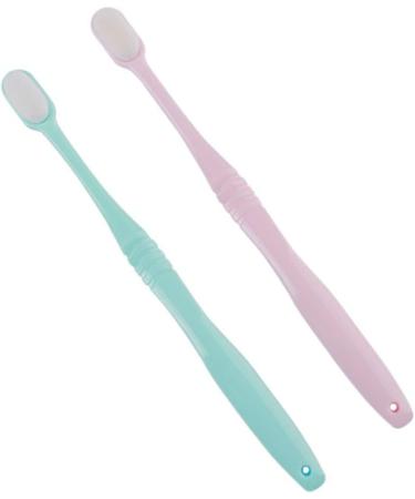 Shop Minkissy 6-Piece Portable Soft Nylon Toothbrush Set - Natural & Brass Bristles for Adults | International Shipping Available - Buy Online on GoSupps.com