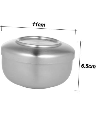 Fomiyes Unbreakable Polished Mug Set 3 Pieces with Holder for Men's Shaving Foam & Razor Perfect for Home Use - Buy Online on GoSupps.com