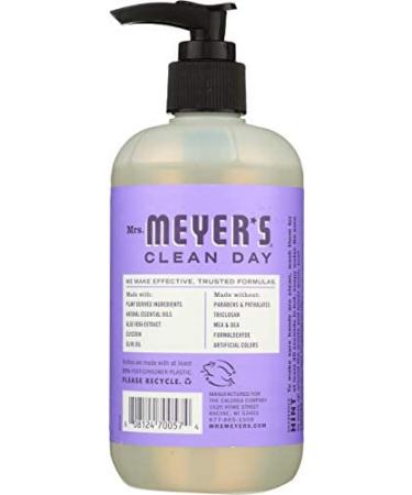 Mrs. Meyer's Lilac Liquid Hand Soap - 12.5 Fl Oz - Gentle, Aromatic Cleanser - Buy Online on GoSupps.com