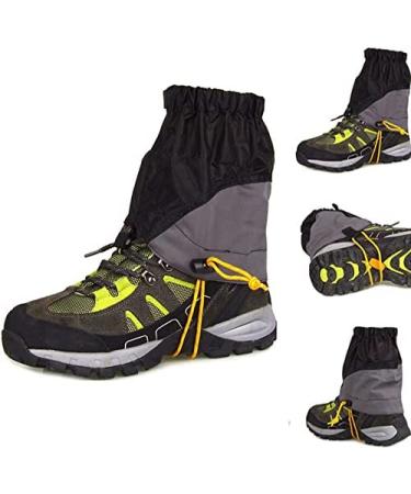 JJZS Lightweight Waterproof Trail Running Gaiters for Shoes and Boots - Adjustable Leg Gaiters for Hiking Men Women - Buy Online on GoSupps.com