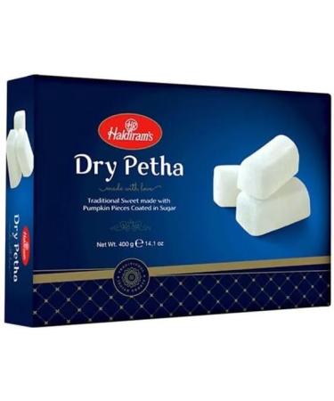Haldiram's Dry Petha | Soft and Pulpy |Traditional Sweet Made with Pumpkin Pieces coated in Sugar | Petha Sweets | Haldiram Sweets | Indian Origin | 400g (Pack of 2) - Buy Online on GoSupps.com