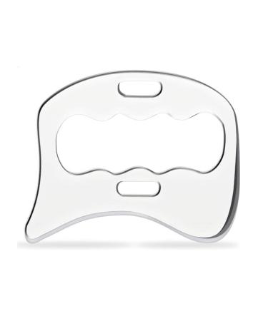 Ferleiss Iastm Guasha Massage Tool Stainless Steel Soft Tissue Scraping Massage Tool for Back Legs