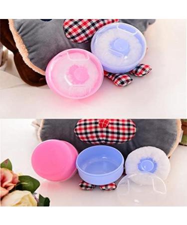DUnLap Houppette Maquillage Portable Poudre Blow Box Corps Visage Talc Poudre Puff ponge Bo te Conteneur Bo te galement for L' t Houppette Poudre Libre (Size : Pink) - Buy Online on GoSupps.com