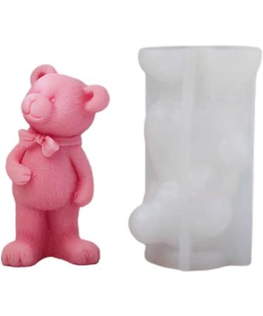 Little Bear Aromatherapy Candle Mold - 3D Veil Goddess Design for DIY Crafts & Soap Making - Perfect for Plaster & Epoxy Projects - Buy Online on GoSupps.com