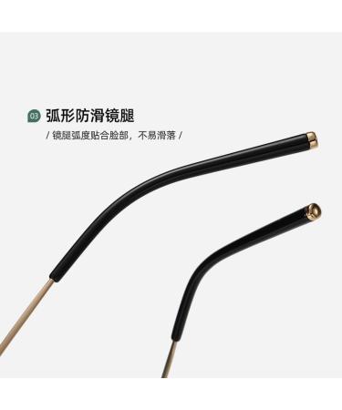 Shop Metal Temples TR90 Blue Light Blocking Glasses for Women & Men - Anti-UV Ray Computer & Reading Glasses in Tortoise | 50mm - Buy Online on GoSupps.com