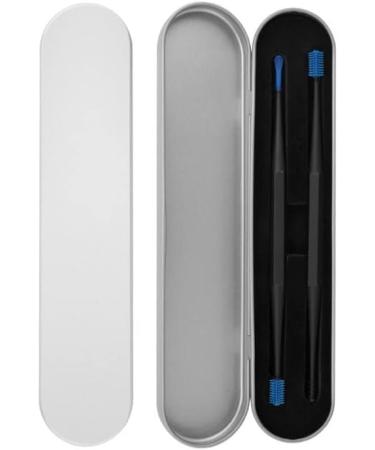Dual-Head Ear Wax Removal Tool Set with Storage Box - Portable & Reusable Ear Cleaner Kit - Buy Online on GoSupps.com