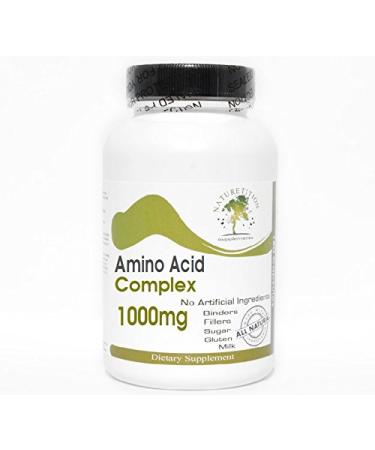 Amino Acid 1000mg Complex 200 Capsules - No Additives Naturetition Supplements