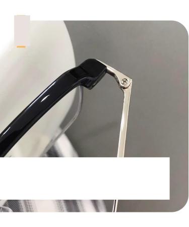 Fuqinqingoz Blue Light Blocking HD Reading Glasses - Oversized Computer Readers for Men & Women Anti-UV Size +350 Color C3 - Buy Online on GoSupps.com