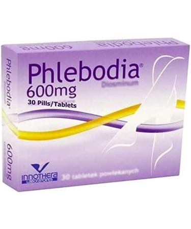 Phlebodia 600mg 30 Pills - Made in France - Polish Distribution & Language - Buy Online on GoSupps.com