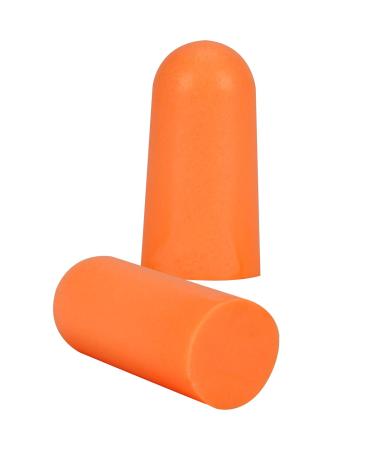 Mega Bullet Plus 267-HPF810 Disposable Soft Polyurethane Foam Ear Plugs - NRR 33 200 Pairs per Box