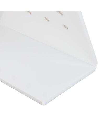 Eyelash Tweezers Holder Portable Tweezer Display Stand Lightweight Acrylic Multifunctional Scratch Resistant for Salon Use (WHITE) - Buy Online on GoSupps.com