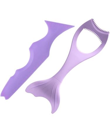 Balacoo 4 Pcs Ladies Suits Silicone Eye Make up Tools Make up Tools for Eyes Ruler Miss Heating Eyelash Comb - Buy Online on GoSupps.com