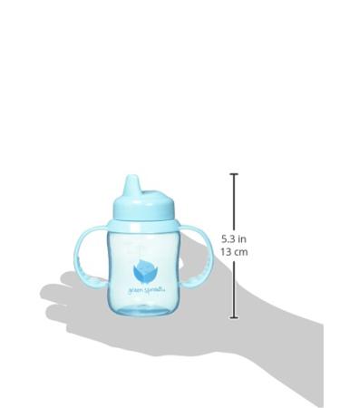 Green Sprouts Non-Spill Sippy Cup - Leak Proof, One-Way Valve & Dishwasher Safe - Aqua - Buy Online on GoSupps.com