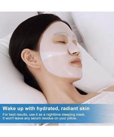 Bio-Collagen Deep Mask Bio Collagen Face Mask Pure Collagen Films Korean Deep Hydrating Firming Overnight Hydrogel Mask Improve Moistur Elasticity and Wrinkle - Buy Online on GoSupps.com