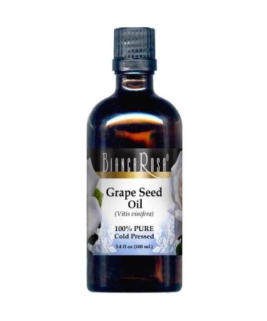 Bianca Rosa Grape Seed Oil - 100% Pure (3.40 fl oz ZIN: 428135) - 2 Pack - Buy Online on GoSupps.com