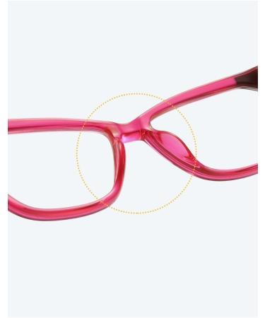 Cat Eye Reading Glasses - Blue Light Blocking Anti Eye Strain Presbyopic +0.00 - Flat Light Mirror - International Shipping Available  - Buy Online on GoSupps.com