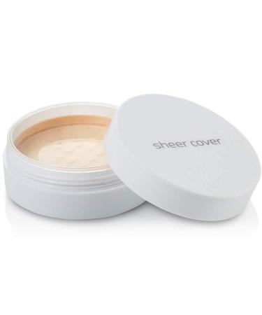 Sheer Cover Flawless Face Kit - Tan Shade Mineral Foundation & Highlight Trio with Brushes - Buy Online on GoSupps.com