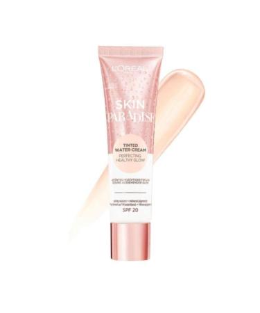 L'Oreal Paris Skin Paradise Tinted Moisturiser Up to 24h hydration SPF20 02 Fair 0.039 kg 02 Fair 0.039 kg (Pack of 1) - Buy Online on GoSupps.com