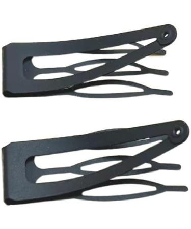 zhiang 36 Pieces Double Grip Hair Clips Metal 3 Prong Clips for Hair Snap Hair Clips for Women Girls and Hair Making Salon(Khaki Black White Brown) - Buy Online on GoSupps.com