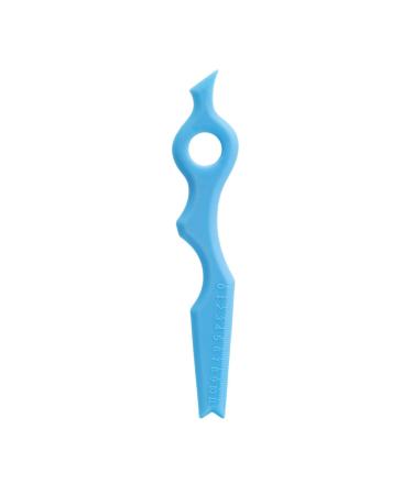 Silicone Winged Tip Eyeliner Aid | Silicone Eyeliner Eyebrow Applicator Reusable Silicone Eyeliner Applicator Tool for Women Girls Eyelash Eyeliner Beginners Blue