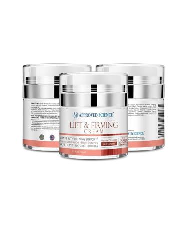 Approved Science Lift and Firming Cream - Tighten & Plump Bust & Bum - Paraben & Soy Free - 1.7 Fl Oz - Pack of 6 - International Shipping Available - Buy Online on GoSupps.com