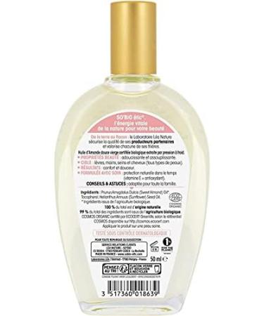 SO BIO Sweet Almond Oil 50 ml Pack of 3 - Buy Online on GoSupps.com