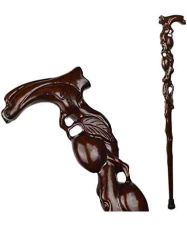WoodeWalking Stick Solid Cane Solid Wood Crutches Disabled&elderly Lightweight Solid Walking Stick Natural Wood Fashionable WoodeCanes for M Run forward - Buy Online on GoSupps.com