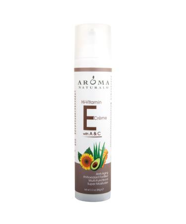 Aroma Naturals Vitamin E Creme 3.3 Ounce Vitamin E 3.3 Ounce (Pack of 1)