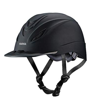 TROXEL Performance Headgear Troxel Intrepid Indigo Riding Helmet Large Black