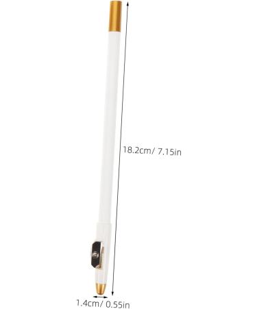  TOVINANNA 12 Pieces eyebrow pencil sharpener white eyebrow pencil women eyebrow pencils eyeliner pencil makeup eyebrow pencil eyebrow pencils white eye pencil wooden - Buy Online on GoSupps.com