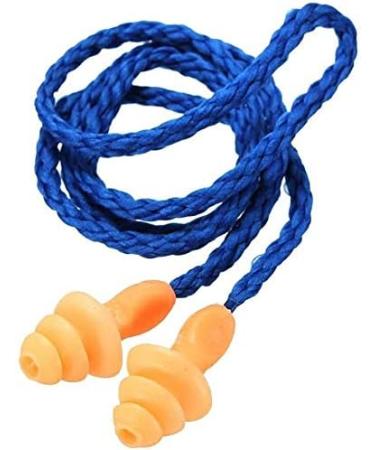 Piqiuqiu Silicone Earplugs - 20 Pairs Soft Noise Reducing Ear Protection with Cord for Sleep & Hearing Comfort - Buy Online on GoSupps.com