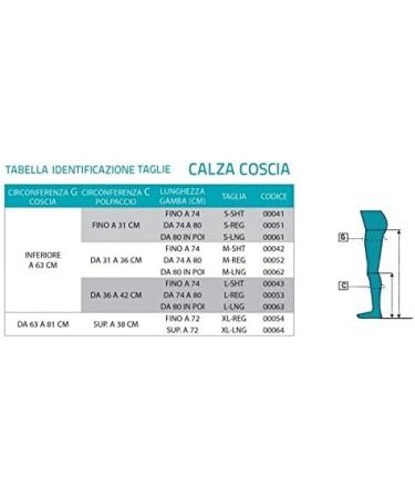 Shop XL-REG Thigh High Stockings - Calf Over 38 cm Length 74-80 cm | International Shipping Available - Buy Online on GoSupps.com