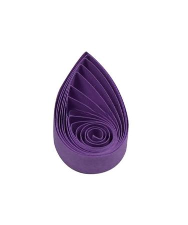 ODETOJOY Purple Quilling Paper Strips 10mm Single Color Quilling Strips 3/8inch Paper Filigree