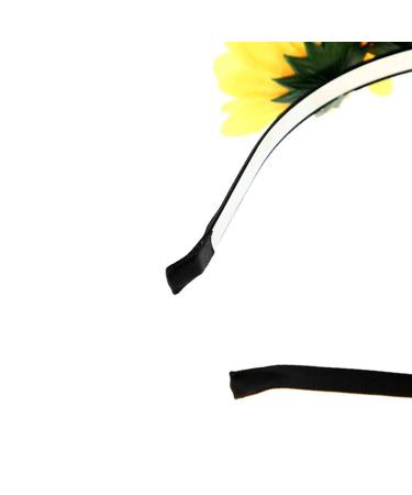 Lurrose 2pcs Sunflower Headband Set | Yellow Daisy Flower Crown & Hairband Accessories for Weddings | Elegant Women's Hair Fashion - Buy Online on GoSupps.com