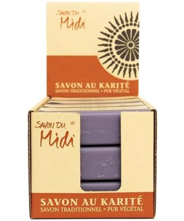  Savon du Midi SAVON DU MIDI Shea butter soap plum 100 g (1 pack) - Buy Online on GoSupps.com